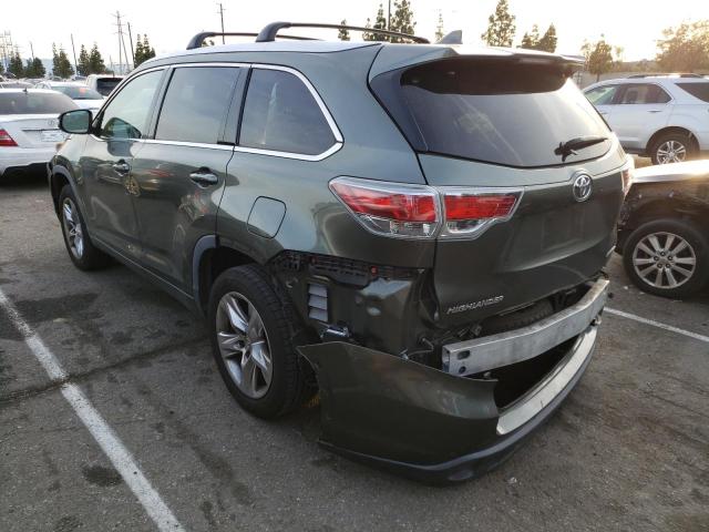 Photo 2 from auction – 2015 TOYOTA HIGHLANDER with VIN 5TDYKRFH6FS072258
