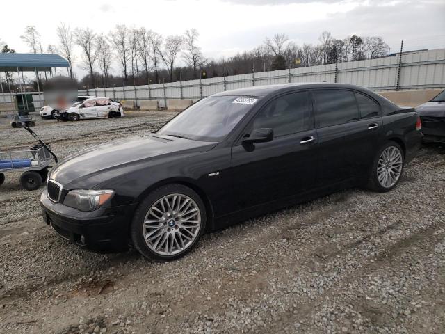 BMW 750 LI 2008 with VIN WBAHN83598DT82346 - Photo from auction
