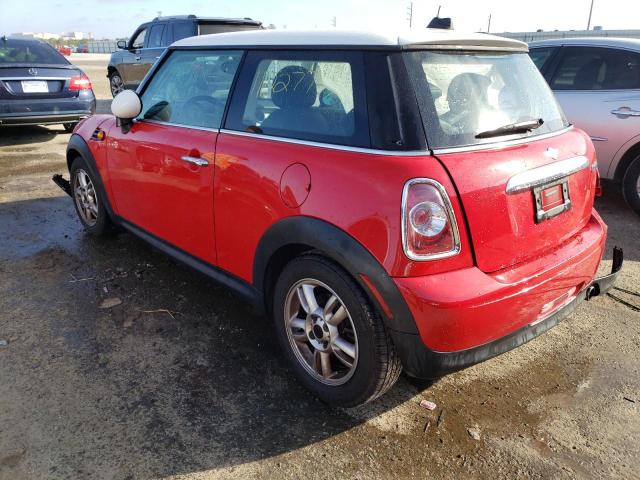 Photo 2 from auction – 2011 MINI COOPER with VIN WMWSU3C57BT252042