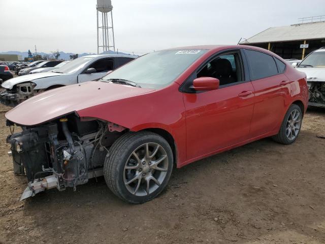 DODGE DART SXT 2013 with VIN 1C3CDFBA6DD188214 - Photo from auction