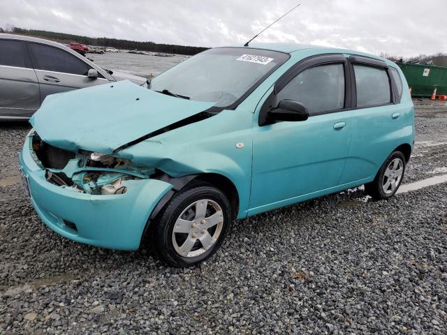 CHEVROLET AVEO BASE 2006 with VIN KL1TD66686B524467 - Photo from auction