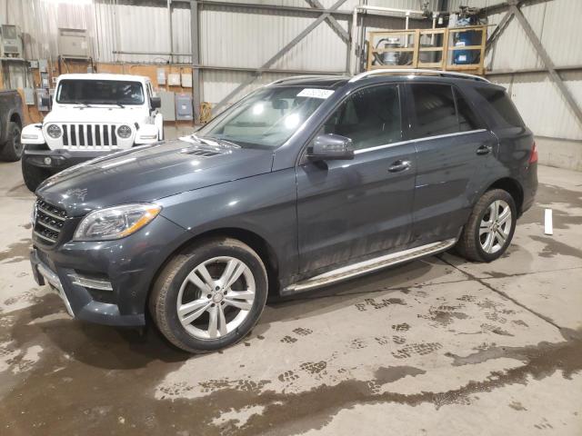 MERCEDES-BENZ ML 350 BLU 2014 with VIN 4JGDA2EB6EA401974 - Photo from auction