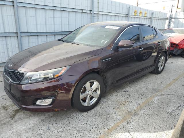 KIA OPTIMA LX 2015 with VIN 5XXGM4A71FG464413 - Photo from auction