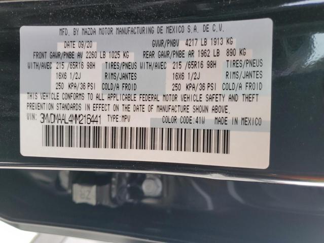 Photo 14 from auction – 2021 MAZDA CX-30 with VIN 3MVDMAAL4MM216441