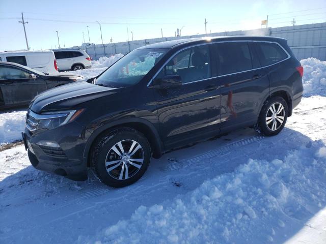 HONDA PILOT EXL 2017 with VIN 5FNYF6H52HB055504 - Photo from auction