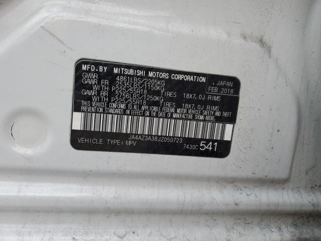 Photo 14 from auction – 2018 MITSUBISHI OUTLANDER with VIN JA4AZ3A38JZ050723