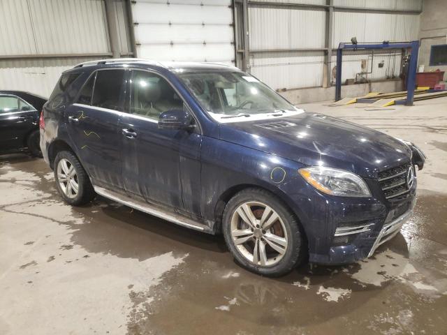 Photo 4 from auction – 2015 MERCEDES-BENZ ML 350 BLU with VIN 4JGDA2EB3FA586969