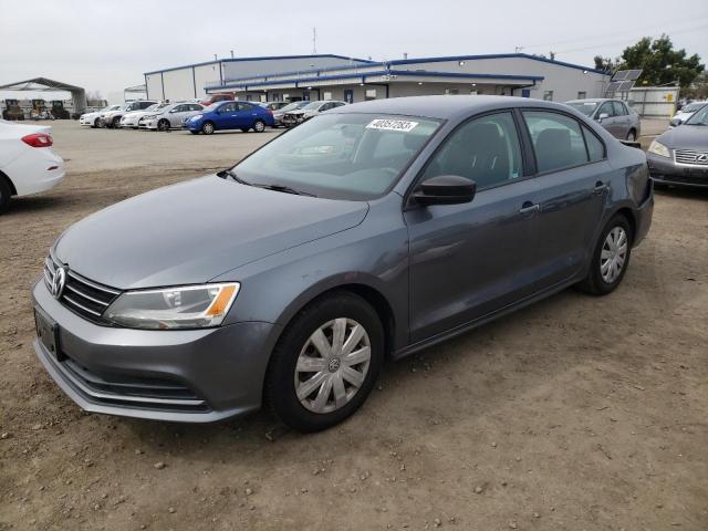 Photo 1 from auction – 2015 VOLKSWAGEN JETTA BASE with VIN 3VW2K7AJ8FM258126