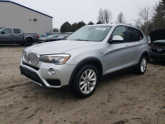BMW X3 XDRIVE2 2015 with VIN 5UXWX9C50F0D59487 - Photo from auction