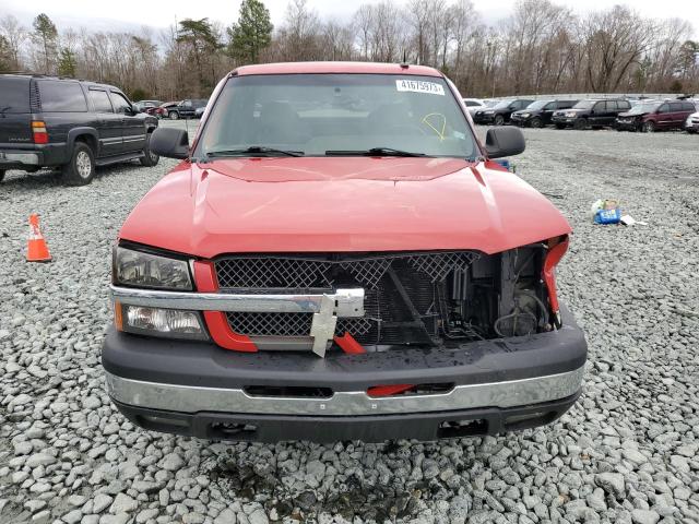 Photo 5 from auction – 2003 CHEVROLET SILVERADO with VIN 1GCEK19TX3E279001