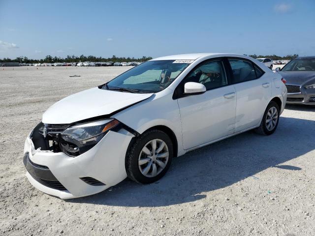 TOYOTA COROLLA L 2016 with VIN 2T1BURHE6GC695876 - Photo from auction