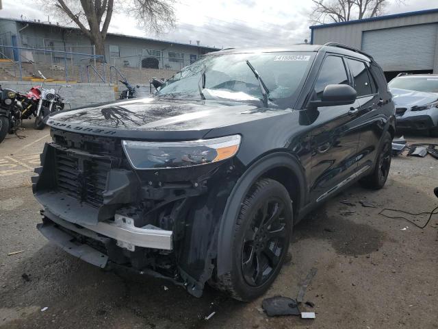 FORD EXPLORER X 2021 with VIN 1FMSK7DH6MGA62099 - Photo from auction