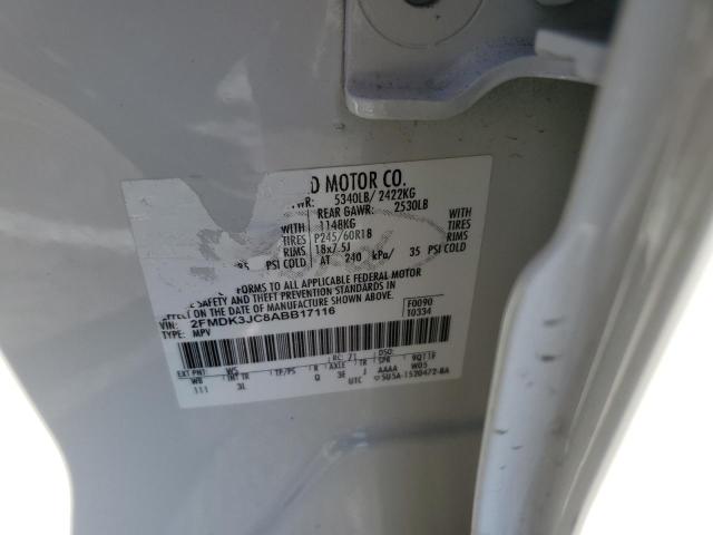Photo 14 from auction – 2010 FORD EDGE SEL with VIN 2FMDK3JC8ABB17116