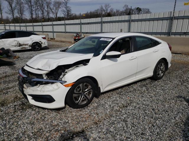 HONDA CIVIC LX 2017 with VIN 2HGFC2F56HH552210 - Photo from auction