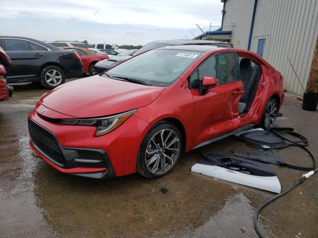 TOYOTA COROLLA SE 2021 with VIN 5YFS4MCE7MP086060 - Photo from auction