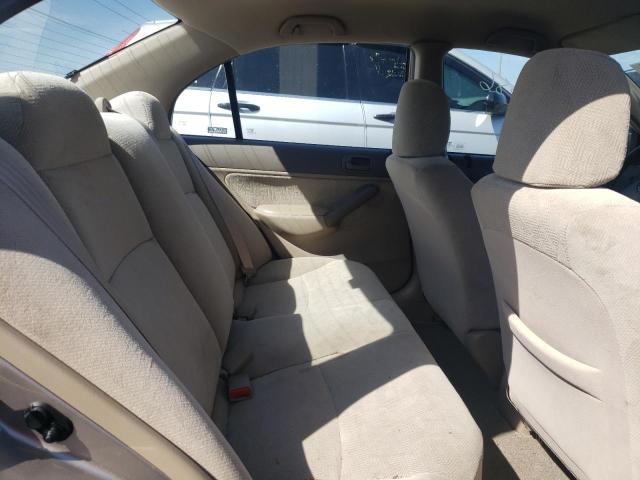 Photo 10 from auction – 2001 HONDA CIVIC LX with VIN 2HGES16591H521628