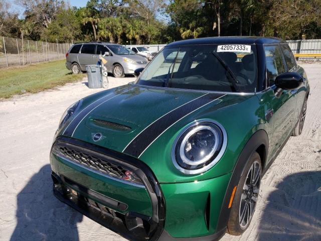 MINI COOPER S 2022 with VIN WMW53DK0XN2R94845 - Photo from auction