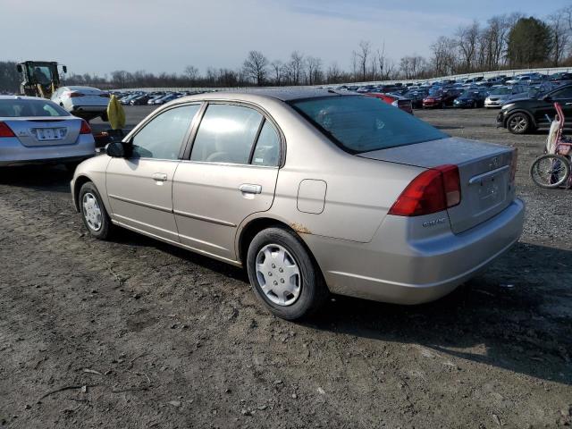 Photo 2 from auction – 2002 HONDA CIVIC LX with VIN 2HGES165X2H590376
