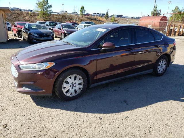 FORD FUSION S 2013 with VIN 3FA6P0G70DR317779 - Photo from auction