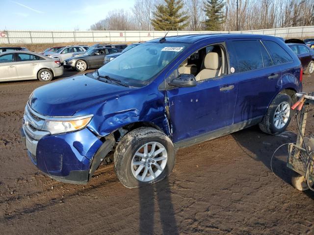 FORD EDGE SE 2014 with VIN 2FMDK3GC4EBA58689 - Photo from auction