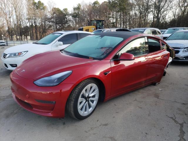TESLA MODEL 3 2022 with VIN 5YJ3E1EB4NF200340 - Photo from auction