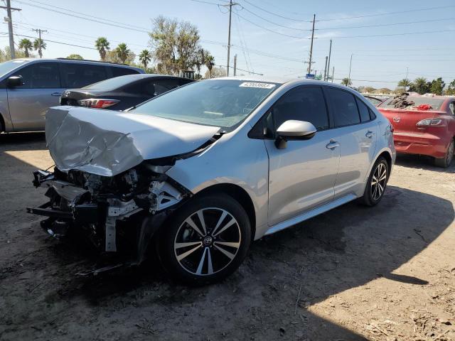 TOYOTA COROLLA LE 2021 with VIN 5YFEPMAE6MP227398 - Photo from auction
