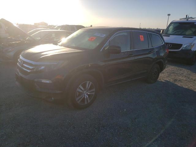 HONDA PILOT EXL 2017 with VIN 5FNYF5H52HB021833 - Photo from auction
