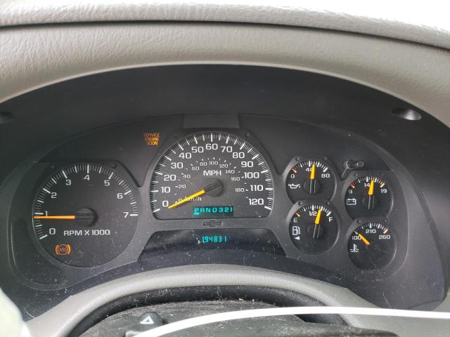 Photo 9 from auction – 2002 CHEVROLET TRAILBLAZE with VIN 1GNDT13S422426607