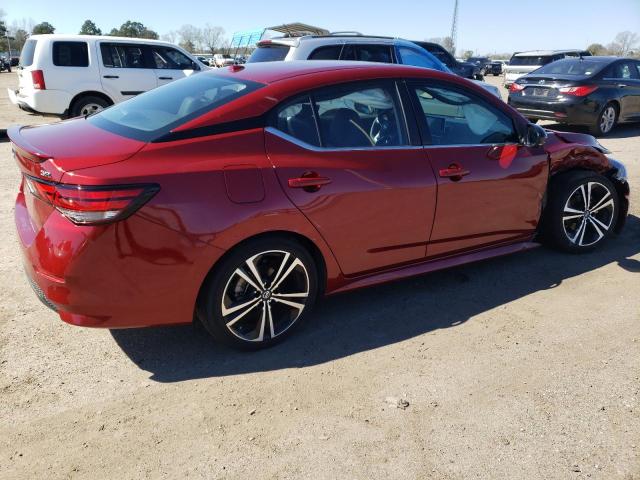 Photo 3 from auction – 2020 NISSAN SENTRA SR with VIN 3N1AB8DVXLY309670