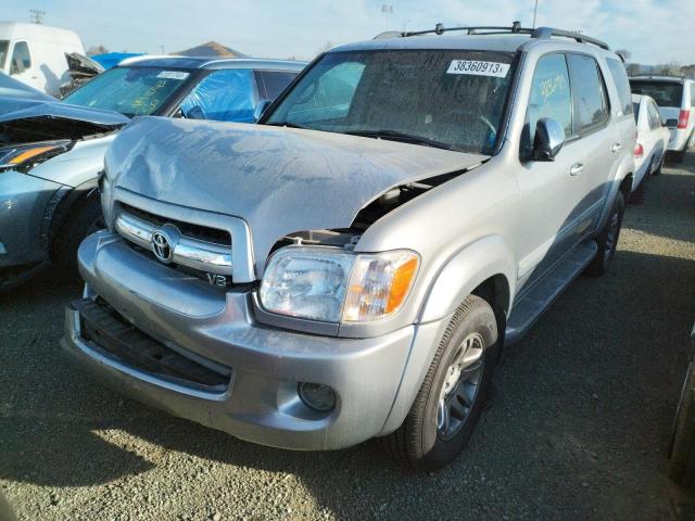 TOYOTA SEQUOIA LI 2007 with VIN 5TDBT48A27S278992 - Photo from auction