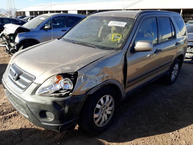 HONDA CR-V EX 2006 with VIN JHLRD68886C017745 - Photo from auction