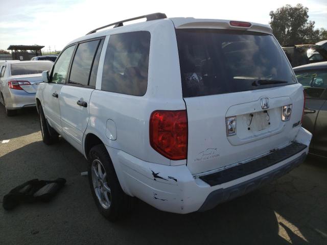 Photo 2 from auction – 2004 HONDA PILOT EXL with VIN 2HKYF18624H539079