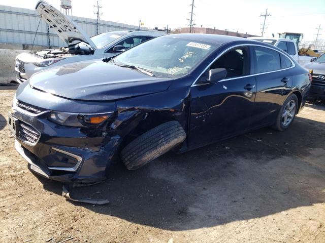 CHEVROLET MALIBU LS 2018 with VIN 1G1ZB5ST2JF112649 - Photo from auction