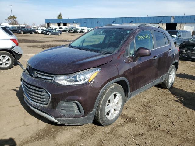 CHEVROLET TRAX 1LT 2020 with VIN KL7CJLSB5LB343600 - Photo from auction