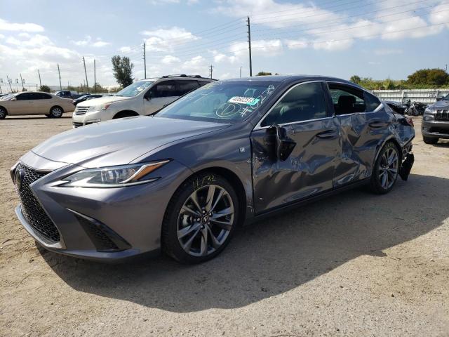 LEXUS ES 350 2019 with VIN 58ABZ1B19KU020239 - Photo from auction