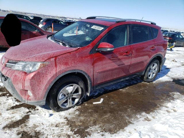 TOYOTA RAV4 XLE 2015 with VIN 2T3RFREV6FW272927 - Photo from auction