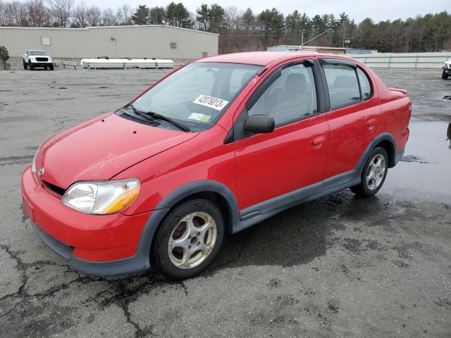 TOYOTA ECHO 2000 with VIN JTDBT1236Y0100032 - Photo from auction