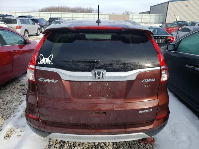 Photo 6 from auction – 2015 HONDA CR-V TOURI with VIN 5J6RM4H94FL005077