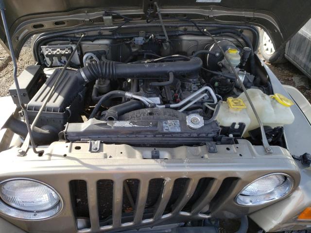 Photo 12 from auction – 2004 JEEP WRANGLER / with VIN 1J4FA59S34P755367