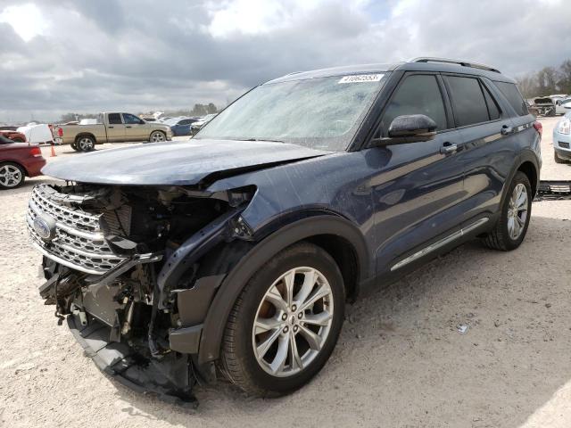 FORD EXPLORER L 2021 with VIN 1FMSK7FH1MGA33297 - Photo from auction