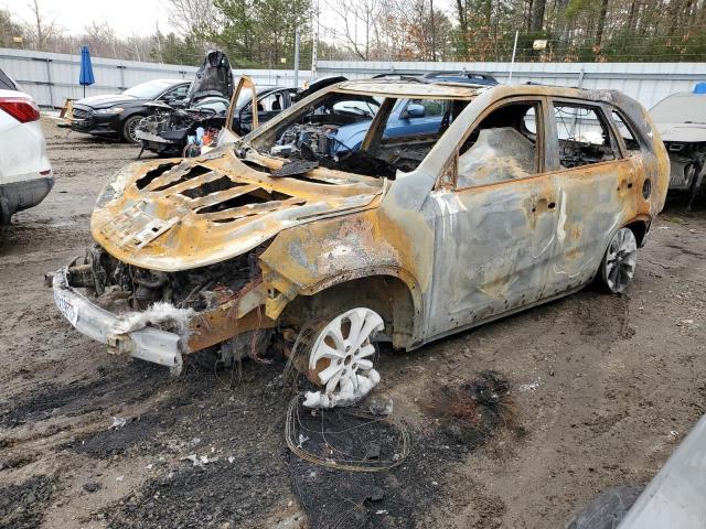 KIA SORENTO EX 2014 with VIN 5XYKUDA72EG497618 - Photo from auction