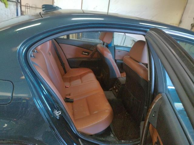 Photo 10 from auction – 2007 BMW 530 XI with VIN WBANF735X7CU25784