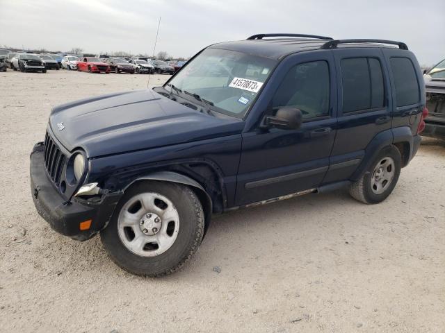 JEEP LIBERTY SP 2006 with VIN 1J4GL48K06W286211 - Photo from auction