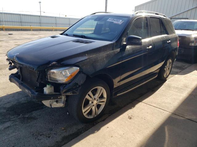 MERCEDES-BENZ ML 350 2014 with VIN 4JGDA5JB0EA344565 - Photo from auction