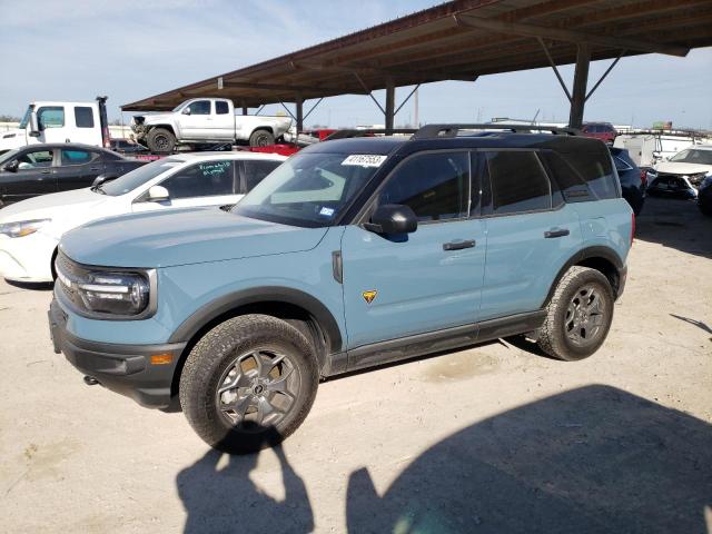 FORD BRONCO SPO 2021 with VIN 3FMCR9D95MRA58722 - Photo from auction