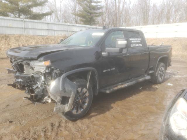 CHEVROLET SILVERADO 2021 with VIN 1GC4YME77MF105838 - Photo from auction