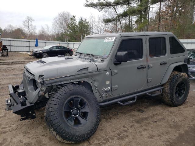 JEEP WRANGLER U 2018 with VIN 1C4HJXDN3JW279358 - Photo from auction