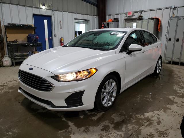 FORD FUSION SE 2020 with VIN 3FA6P0LU1LR123403 - Photo from auction