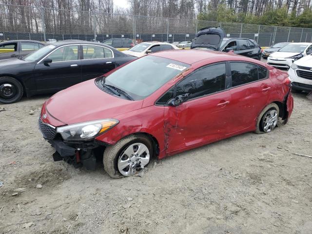 KIA FORTE LX 2016 with VIN KNAFK4A60G5440616 - Photo from auction