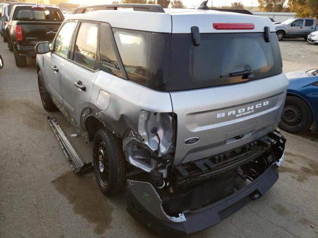 Photo 2 from auction – 2022 FORD BRONCO SPO with VIN 3FMCR9B60NRD01623